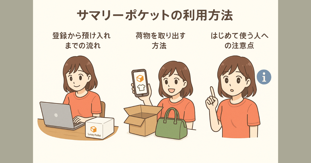 サマリーポケットの利用方法